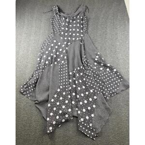 ELLE Women's Polka‎ Dot Midi Dress Size XS